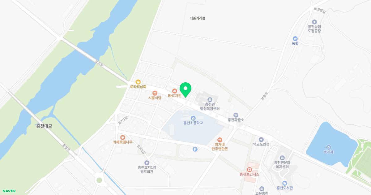 흥천늘푸른의료소비자생활협동조합 흥천늘푸른의원