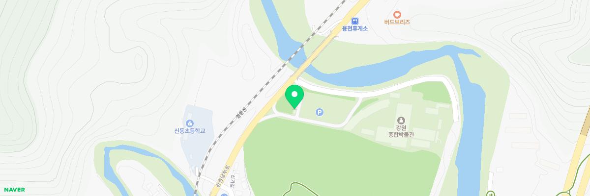 사립강원종합박물관 지도 이미지