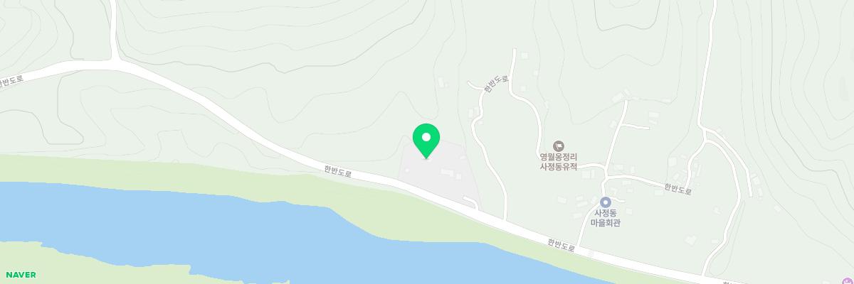 쾌연재도자미술관 지도 이미지