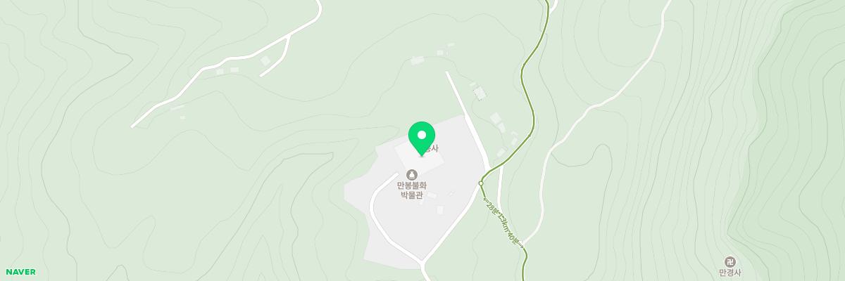 만봉불화박물관 지도 이미지
