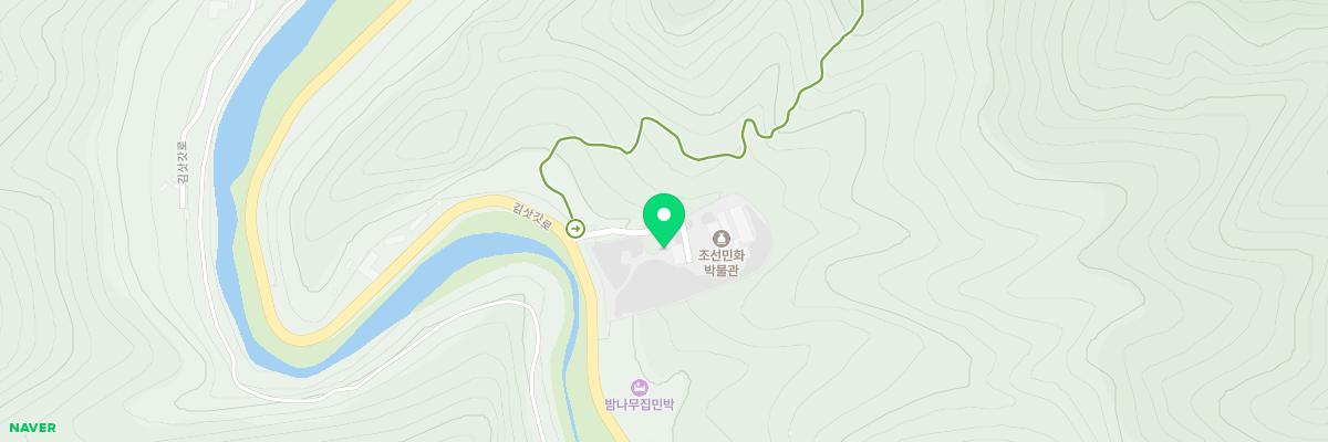 조선민화박물관 지도 이미지