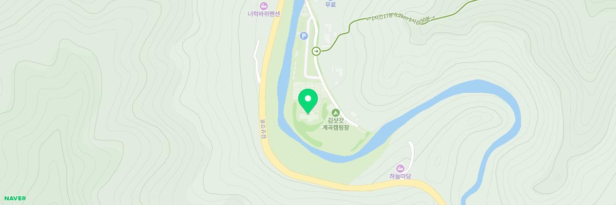 난고김삿갓문학관 지도 이미지