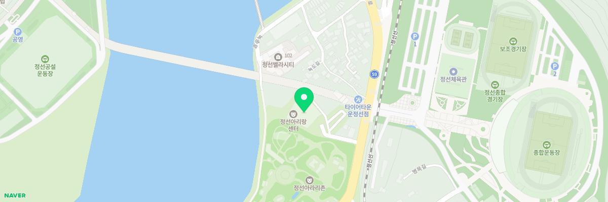 아리랑박물관 지도 이미지