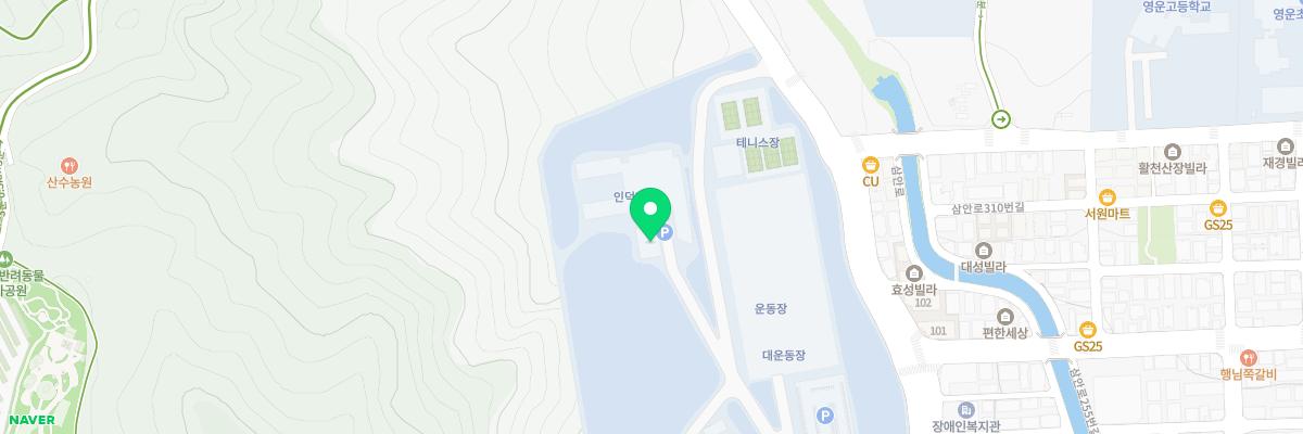 인제대학교 박물관 지도 이미지