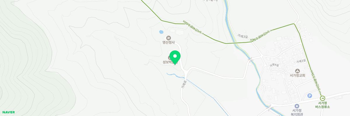 영산정사성보박물관 지도 이미지