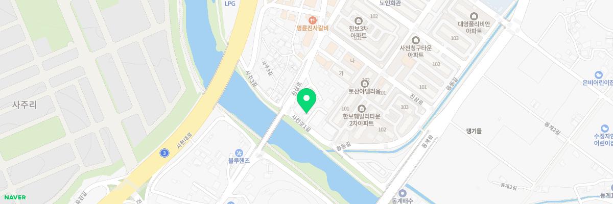 우주미술관 지도 이미지
