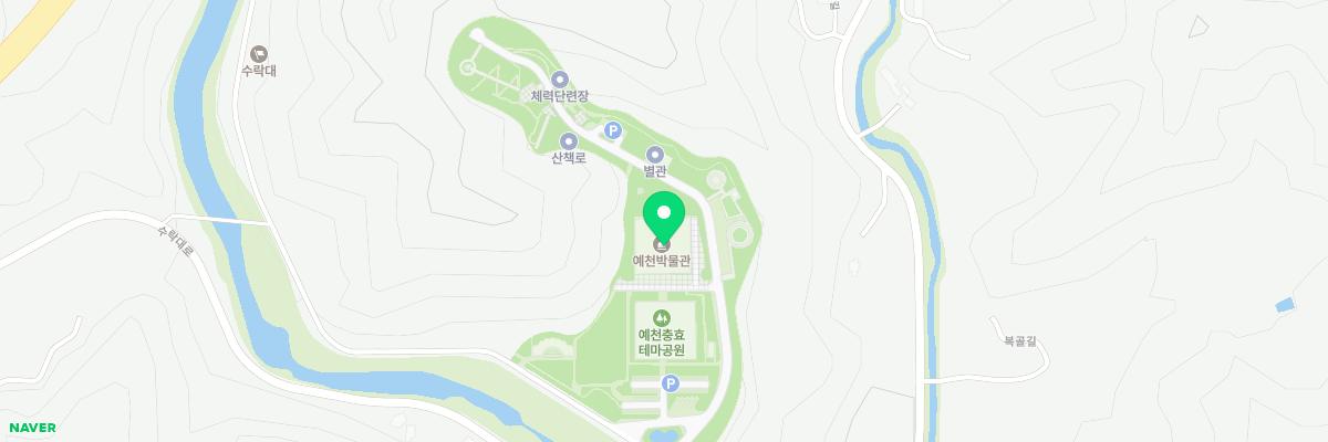 예천박물관 지도 이미지