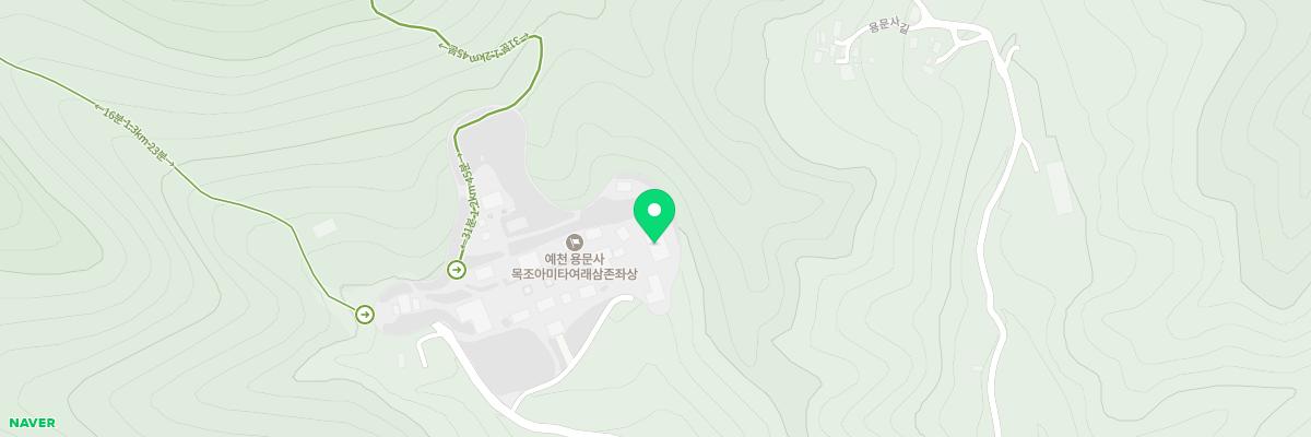 용문사성보유물관 지도 이미지