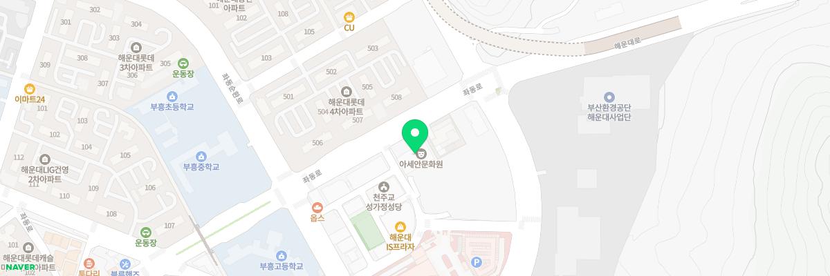 아세안문화박물관 지도 이미지