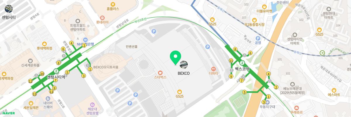 부산광역시립미술관 지도 이미지
