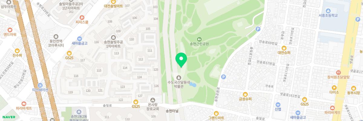 수도국산달동네박물관 지도 이미지
