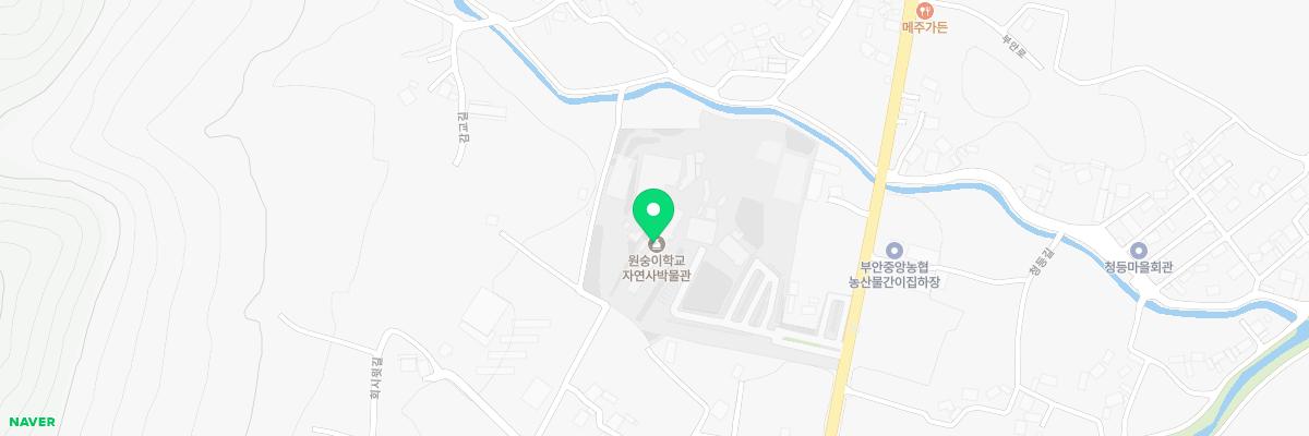 원숭이학교 자연사박물관(휴관) 지도 이미지