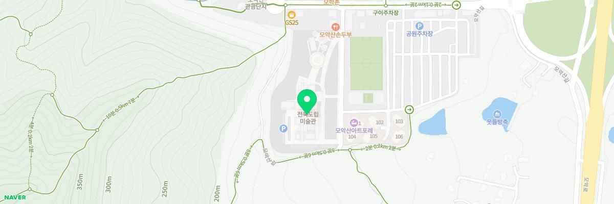 전북특별자치도립미술관 지도 이미지