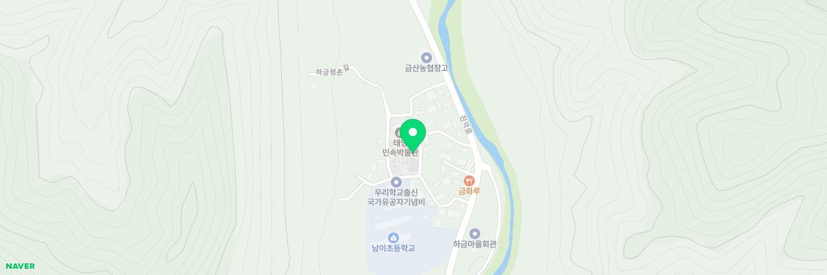 태영민속박물관 지도 이미지