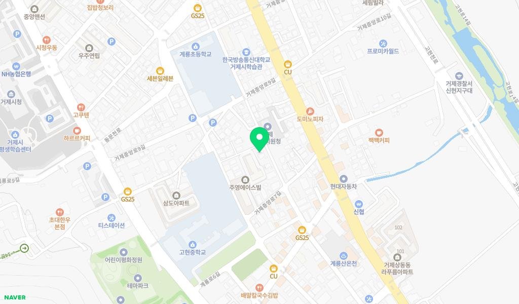 파라미타작은도서관 지도 이미지