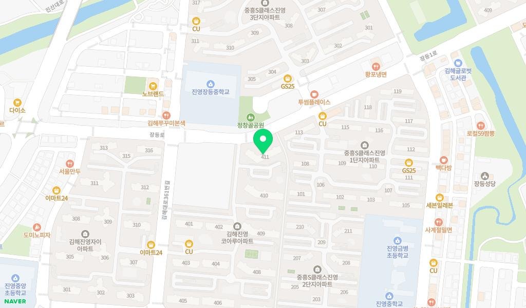 글혜윰작은도서관 지도 이미지