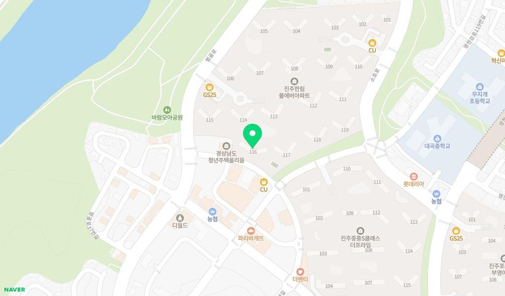 채움 작은도서관 지도 이미지
