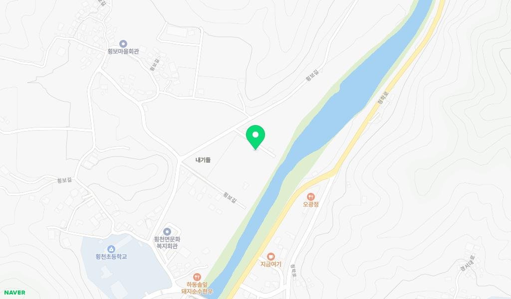 횡천몽당연필작은도서관 지도 이미지