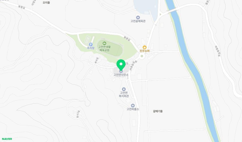 고전작은도서관 지도 이미지