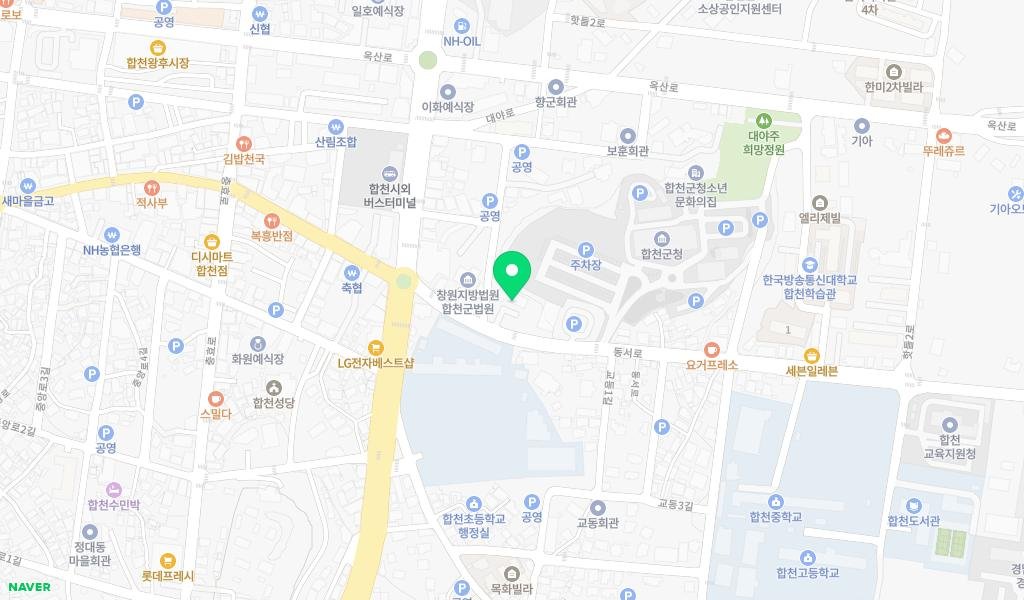육아종합지원센터작은도서관 지도 이미지