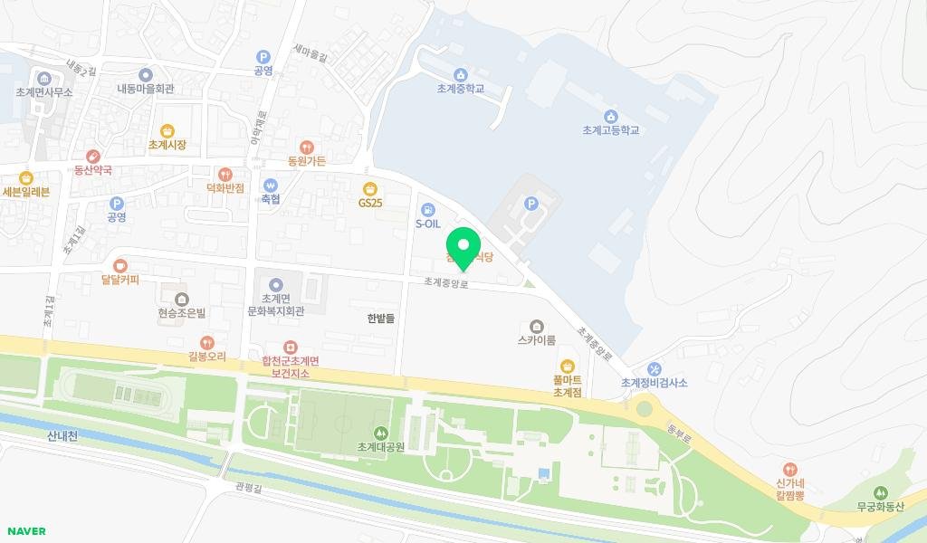 도토리와친구들 지도 이미지
