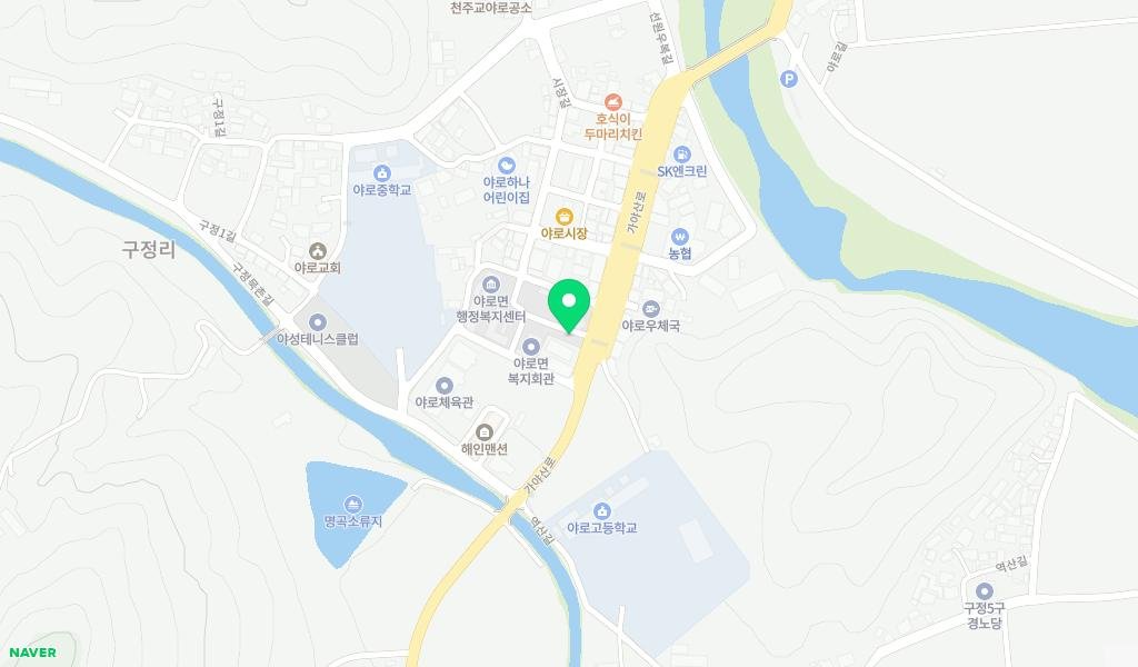 야로작은도서관 지도 이미지