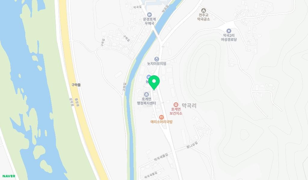 호계작은도서관 지도 이미지