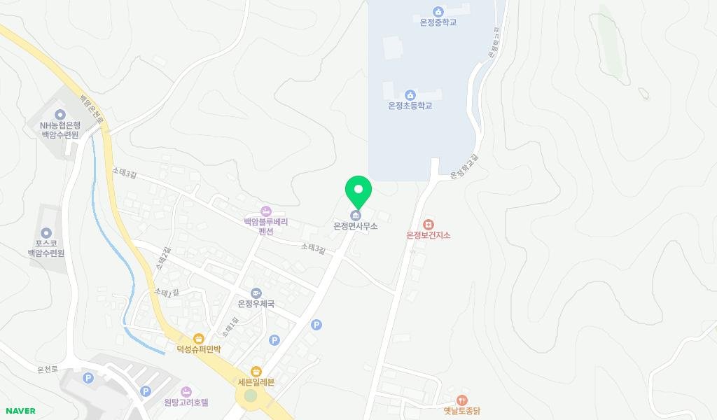 온정작은도서관 지도 이미지