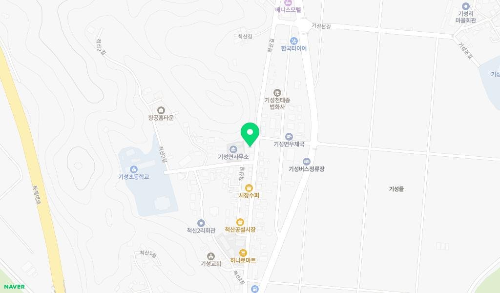 기성작은도서관 지도 이미지