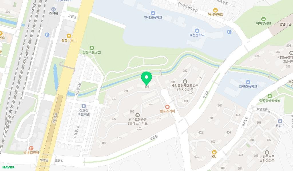 상상작은도서관 지도 이미지