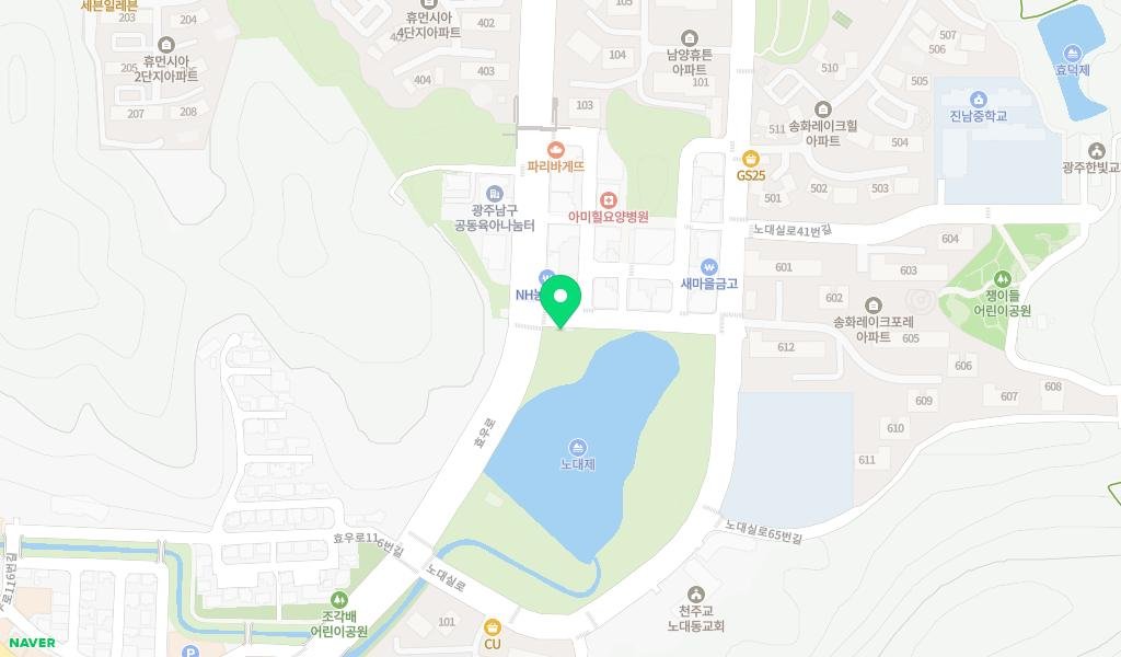 물빛공원작은도서관 지도 이미지