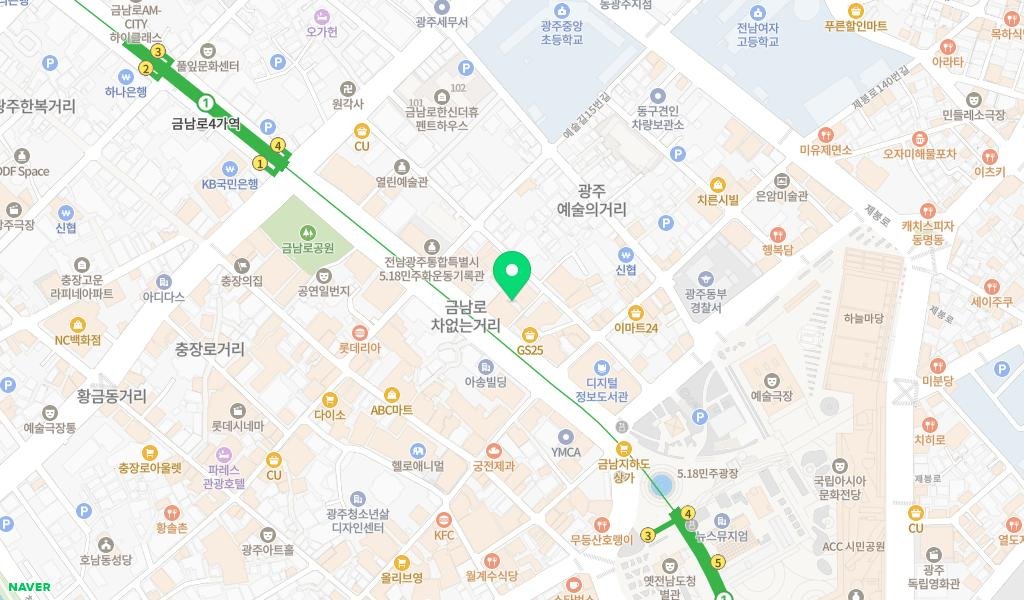 동구문고작은도서관 지도 이미지