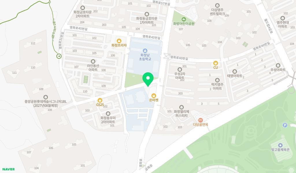 지혜의샘터 지도 이미지