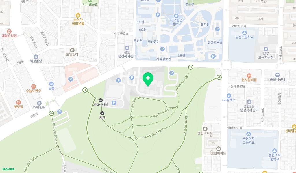 학산작은도서관 지도 이미지