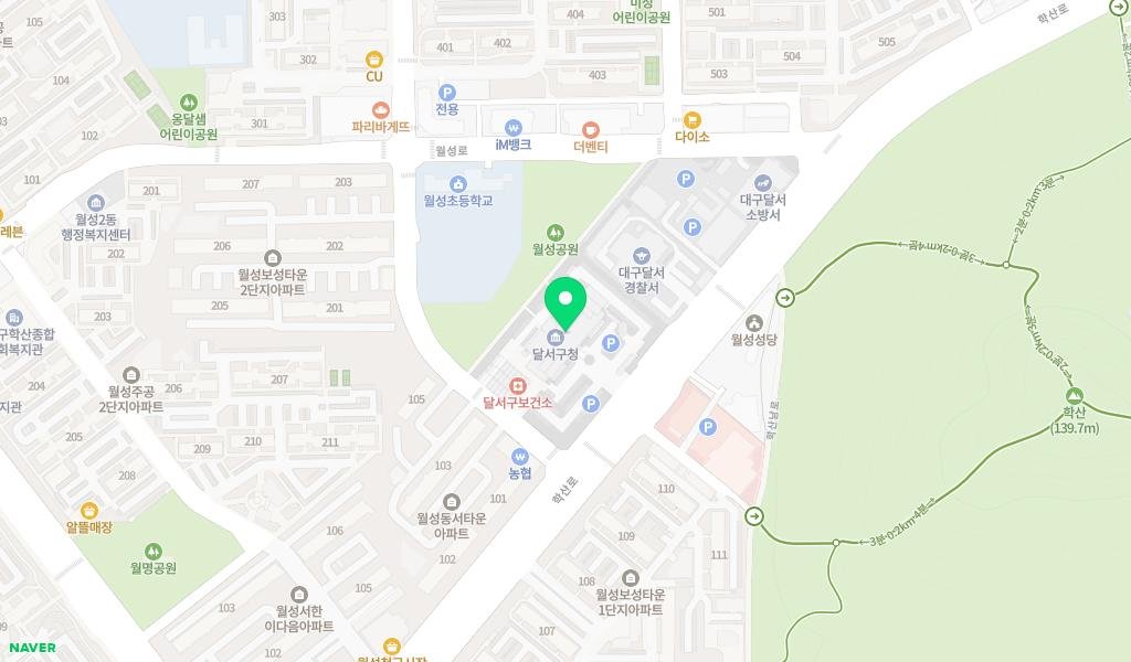 행정정보문고센터 지도 이미지