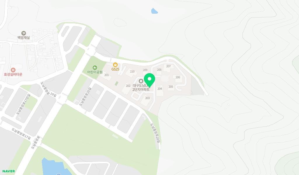 LH도남 책나무 도서고나 지도 이미지