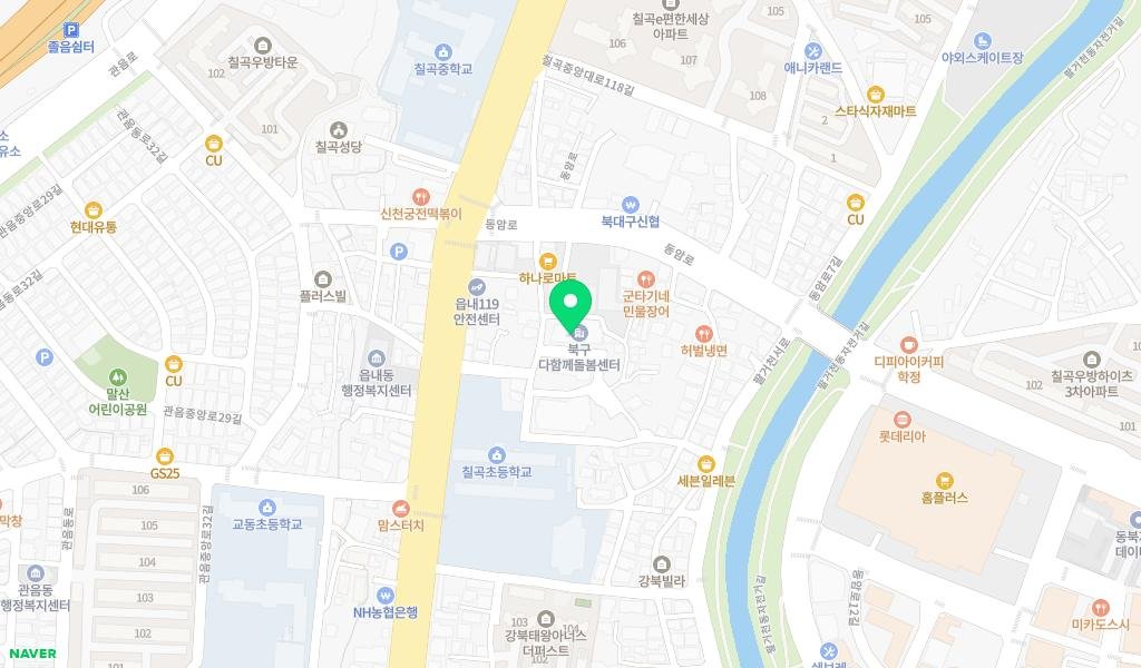 겨자씨도서관 지도 이미지