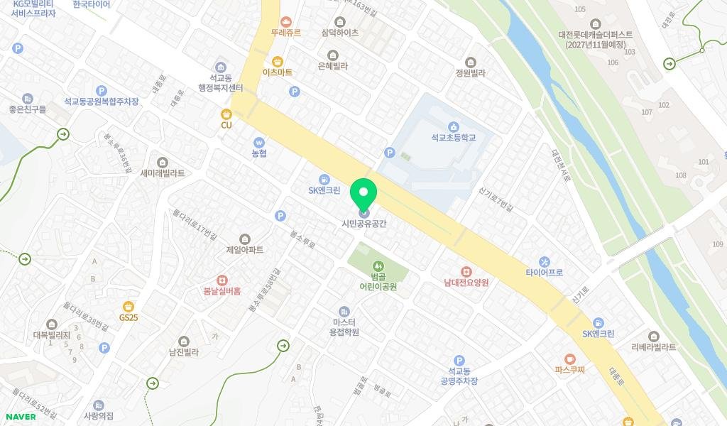 알짬마을도서관 지도 이미지