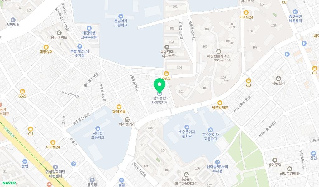 성락작은도서관 지도 이미지