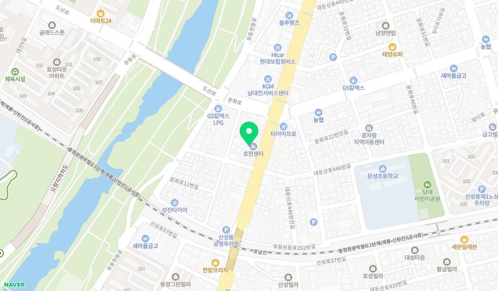 새마음 작은도서관 지도 이미지