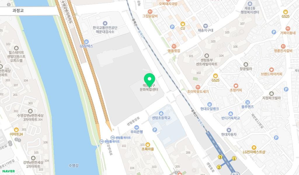 작은인문학도서관 지도 이미지