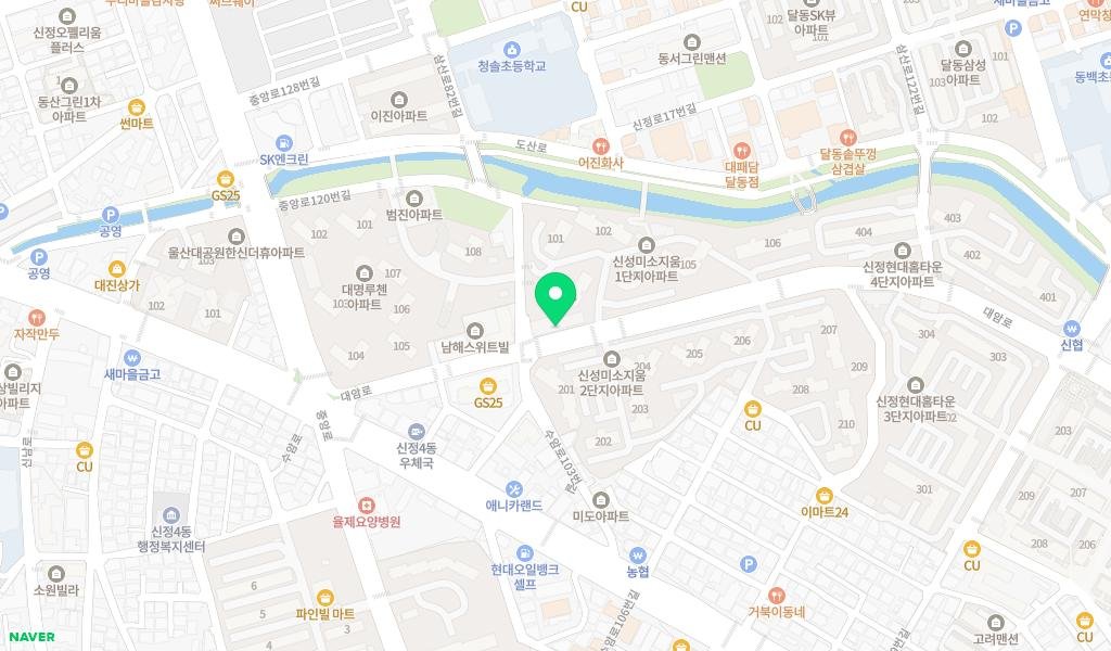미소작은도서관 지도 이미지