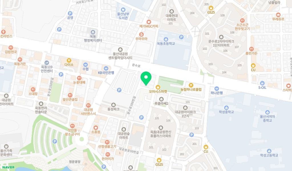 이웃사촌 작은도서관 지도 이미지