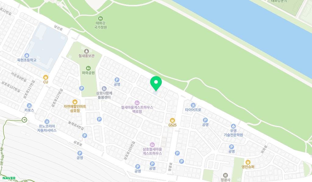 꿈꾸는 고래 도서관 지도 이미지