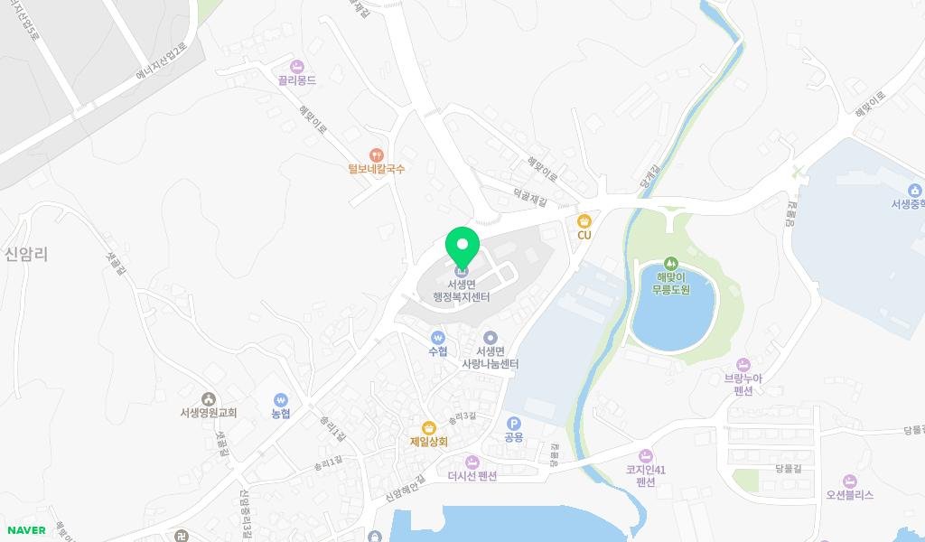 해오름작은도서관 지도 이미지