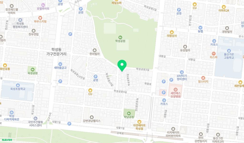 토닥토닥작은도서관 지도 이미지