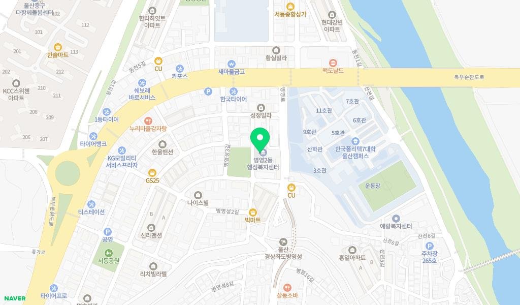 책사랑작은도서관 지도 이미지