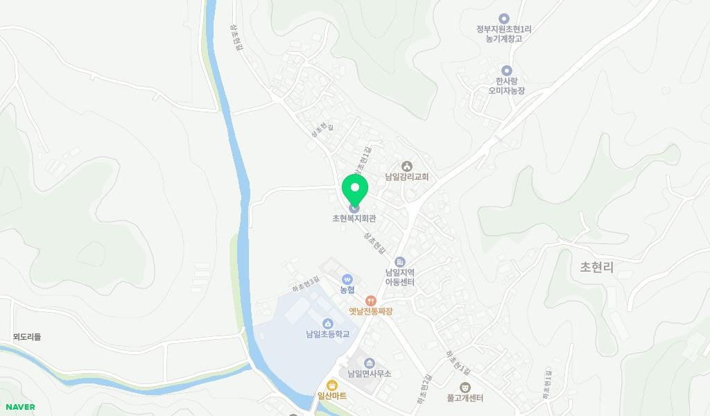 남일작은도서관 지도 이미지