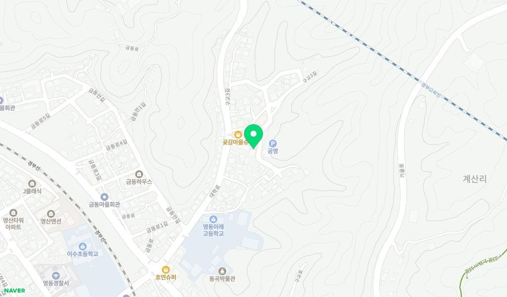 어깨동무작은도서관 지도 이미지