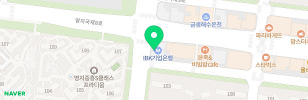 아이라이크 키즈카페 부산명지점 지도 이미지